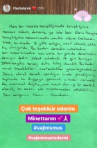 Herşey için çok teşekkürler, minnettarım!